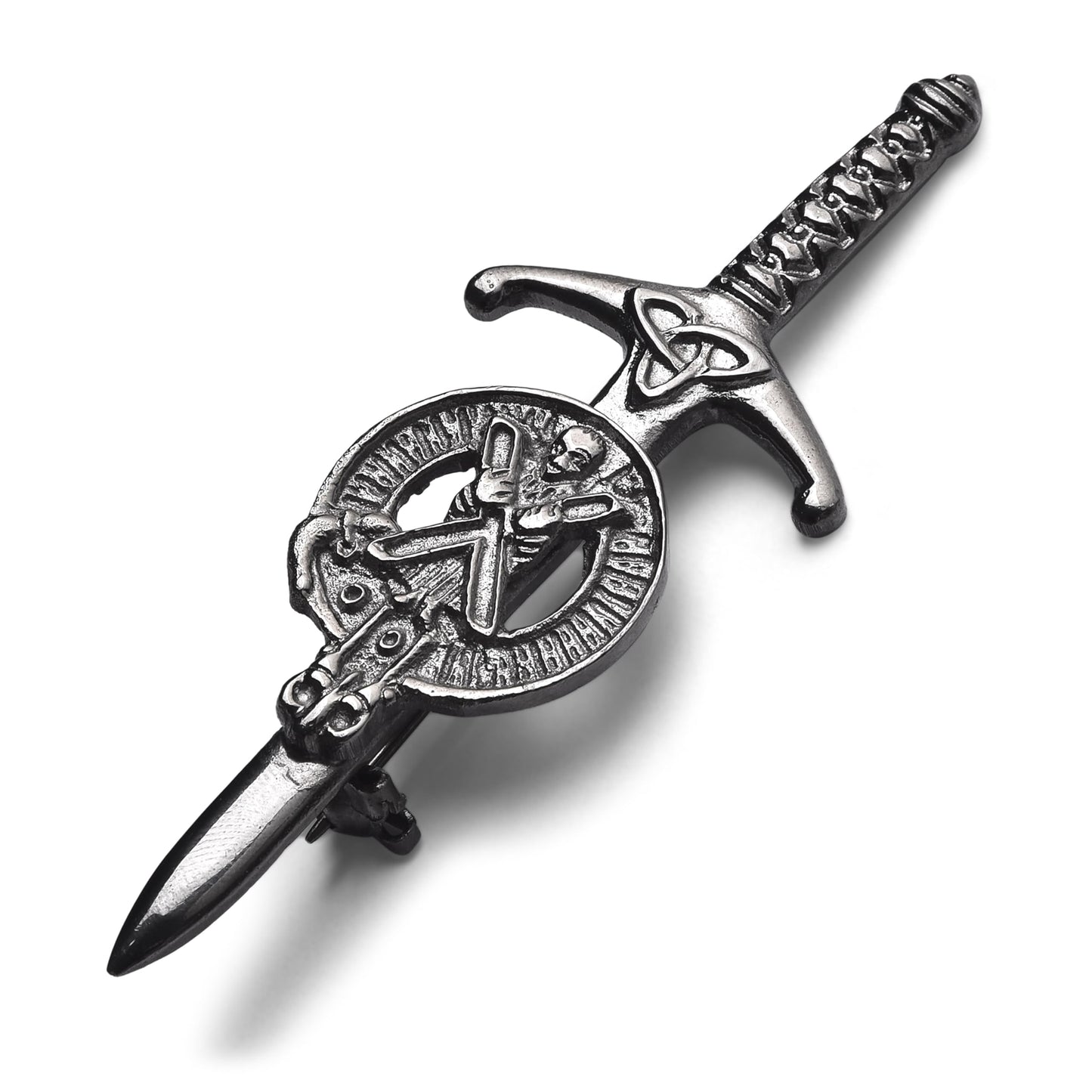 Kilt Emporium Saint Andrew Kilt Pin, 4 Inches, Rust-Free Brass Metal
