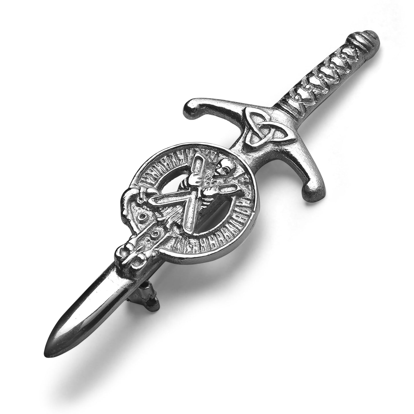 Kilt Emporium Saint Andrew Kilt Pin, 4 Inches, Rust-Free Brass Metal