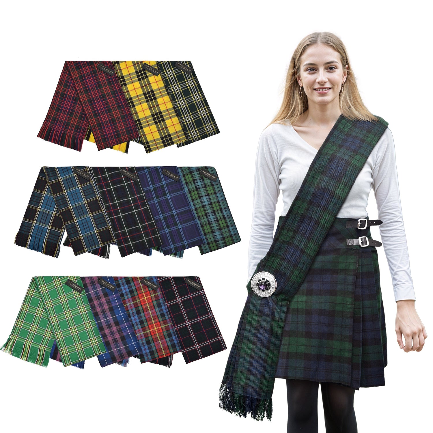 Tartan Sashes for Women